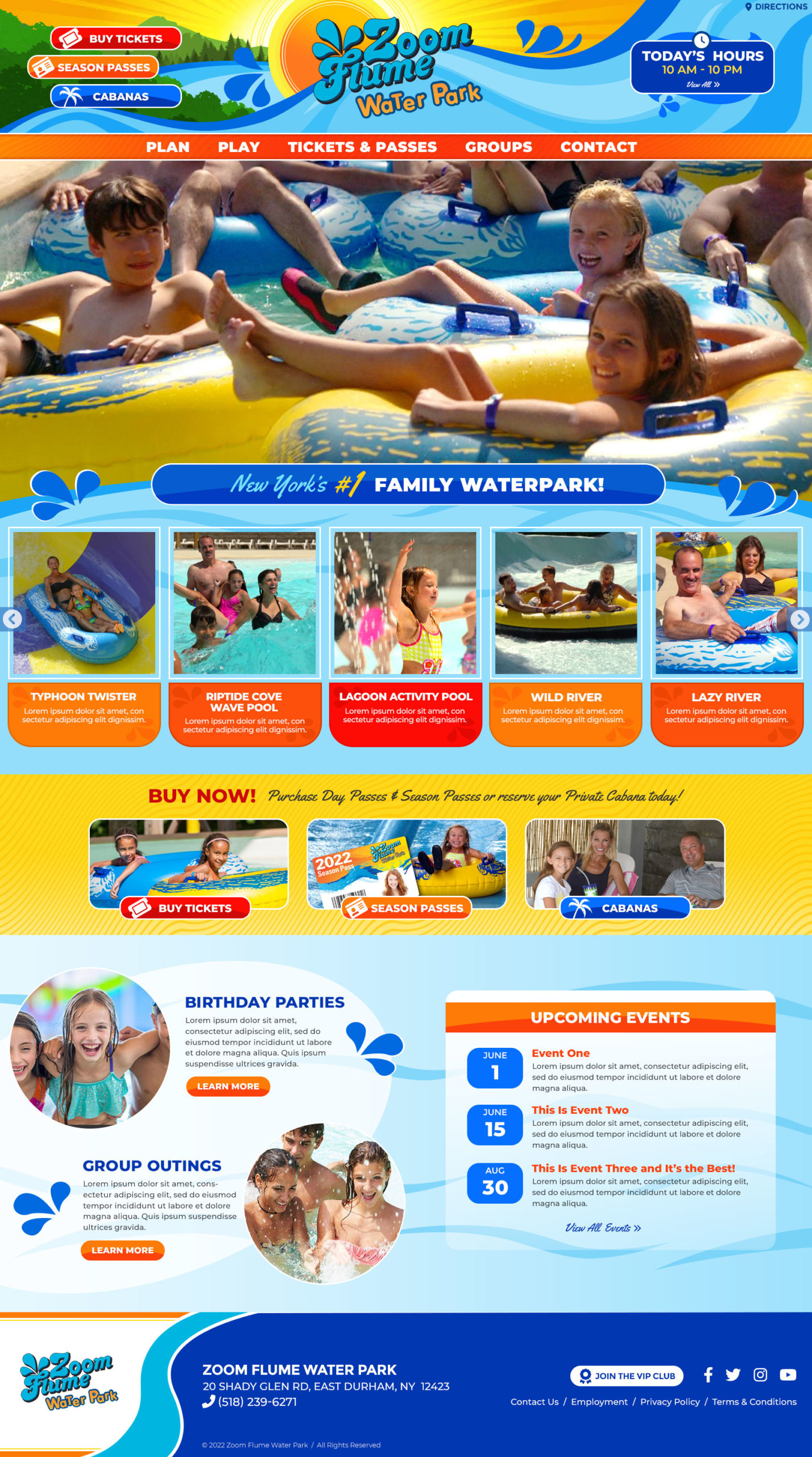 Zoom Flume Water Park - WDD Omnichannel Solutions